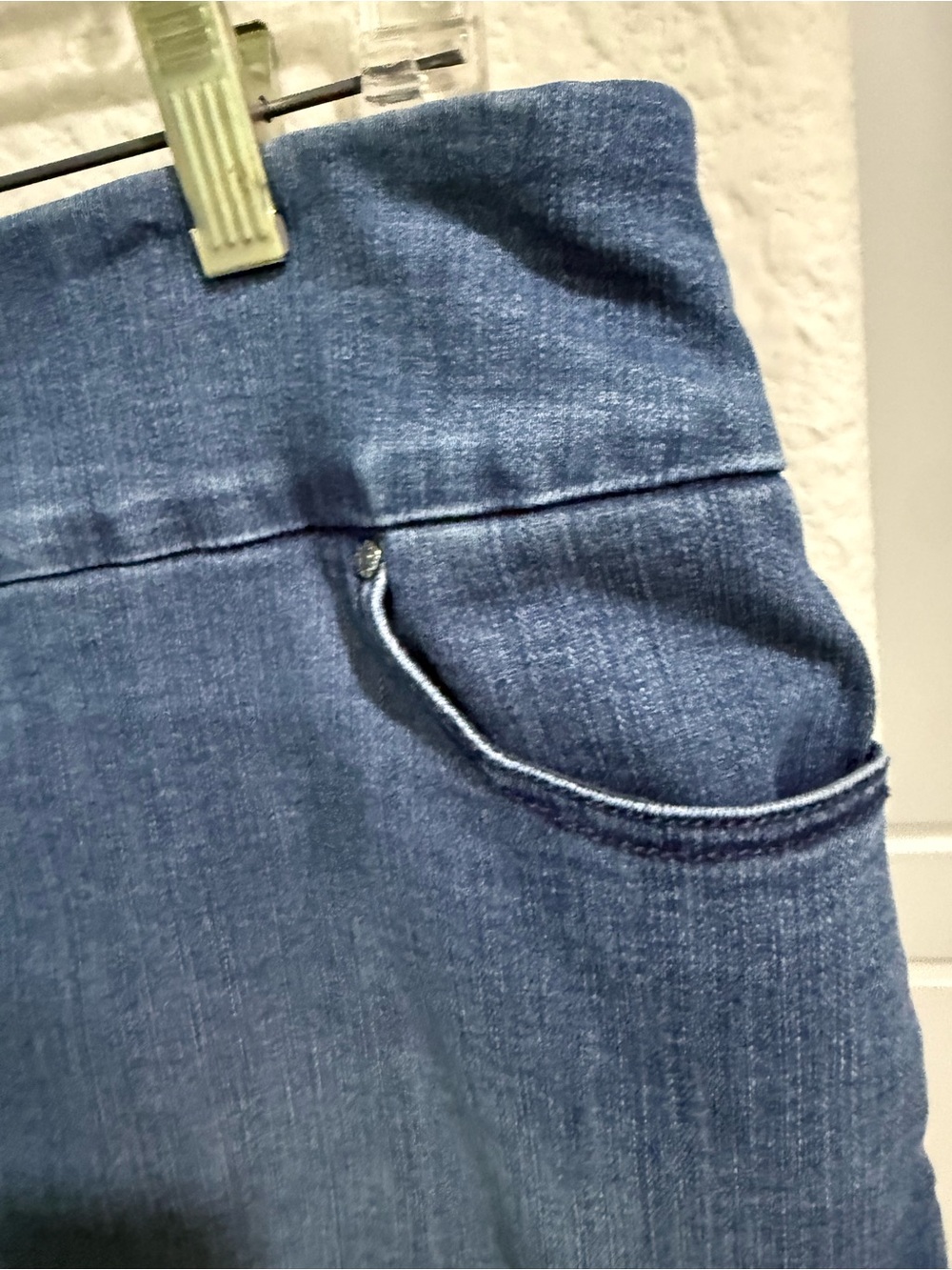 S. C. & Co. Stretch Denim Mini Skirt - Blue L - Picture 4 of 13
